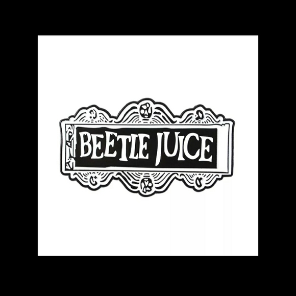 ⚡CLEARANCE⚡Beetle Juice Banner Fashion Pin - Picture 2 of 8
